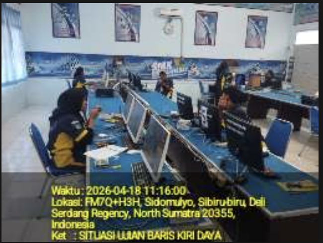 Pelaksanaan Uji Kompetensi Keahlian (UKK) Mandiri Bersama Penguji Eksternal Industri PT Nusanet